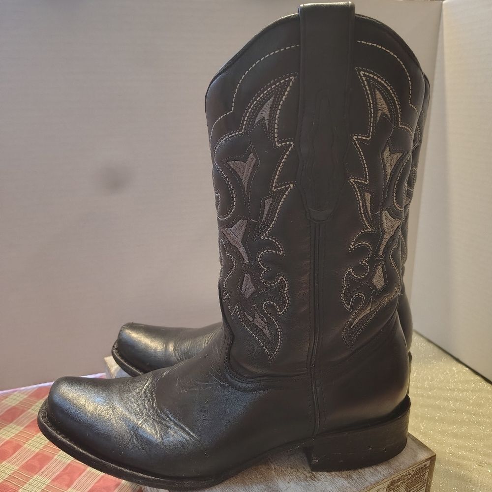Cuadra Mens Leather Boots 8.5 EE. Wide Width.  *Read*